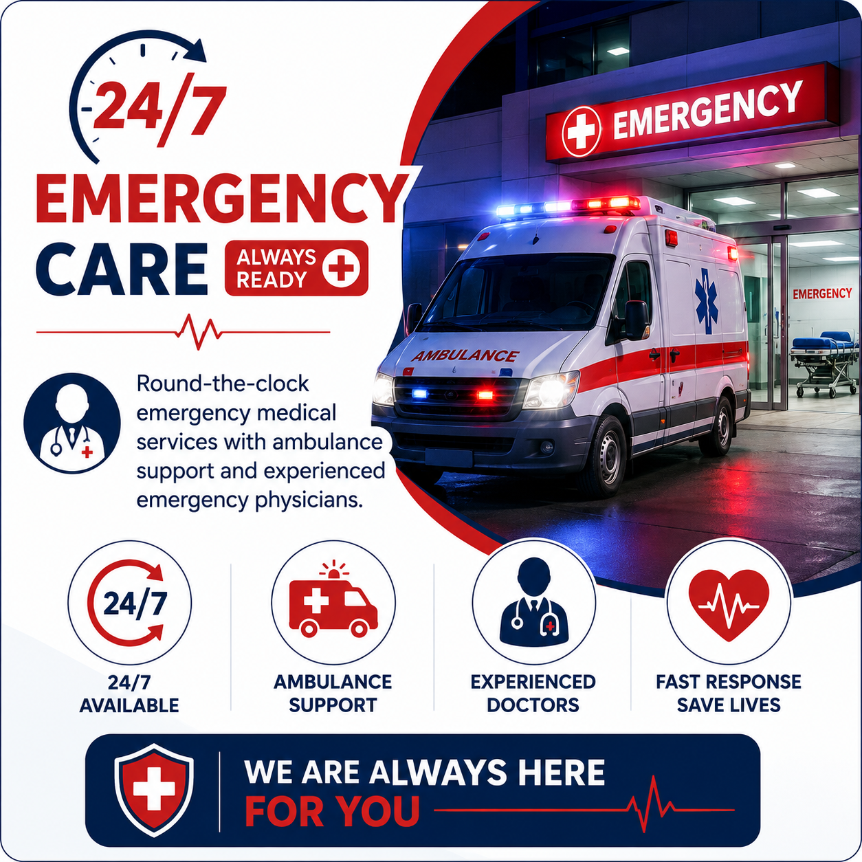 24×7 Emergency Care